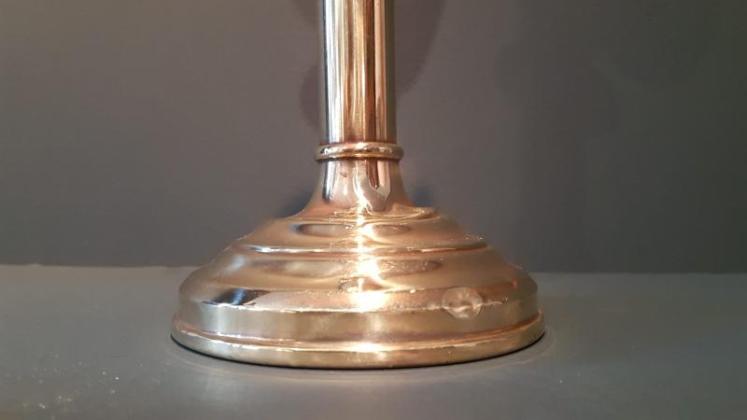 Victorian Brass Student Lamp - Image 6