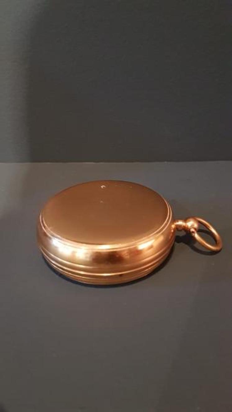 Large Victorian period Short & Mason Campaign Barometer in Case - Image 3