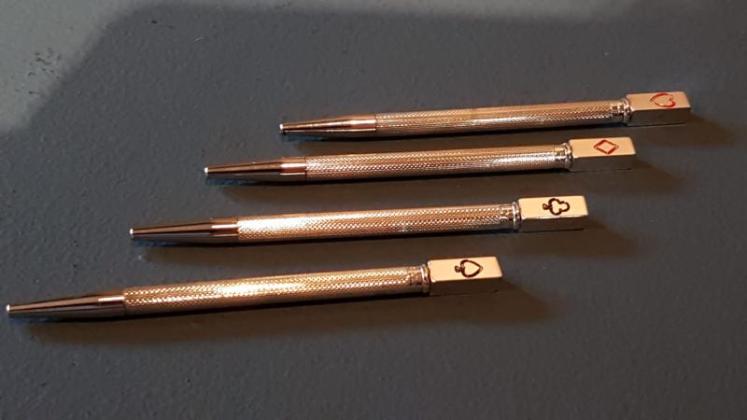 Set of Mappin & Webb Silver Bridge Pencils - Image 2