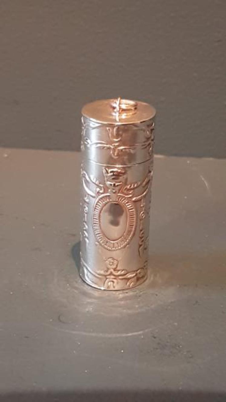 Edwardian Silver Tooth Pick Holder - Image 1