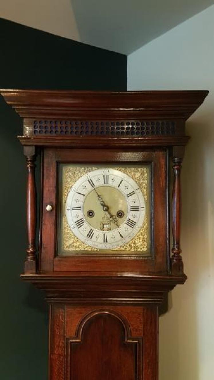 Early Jonas Barber of Winster 8 Day Longcase Clock - Image 2
