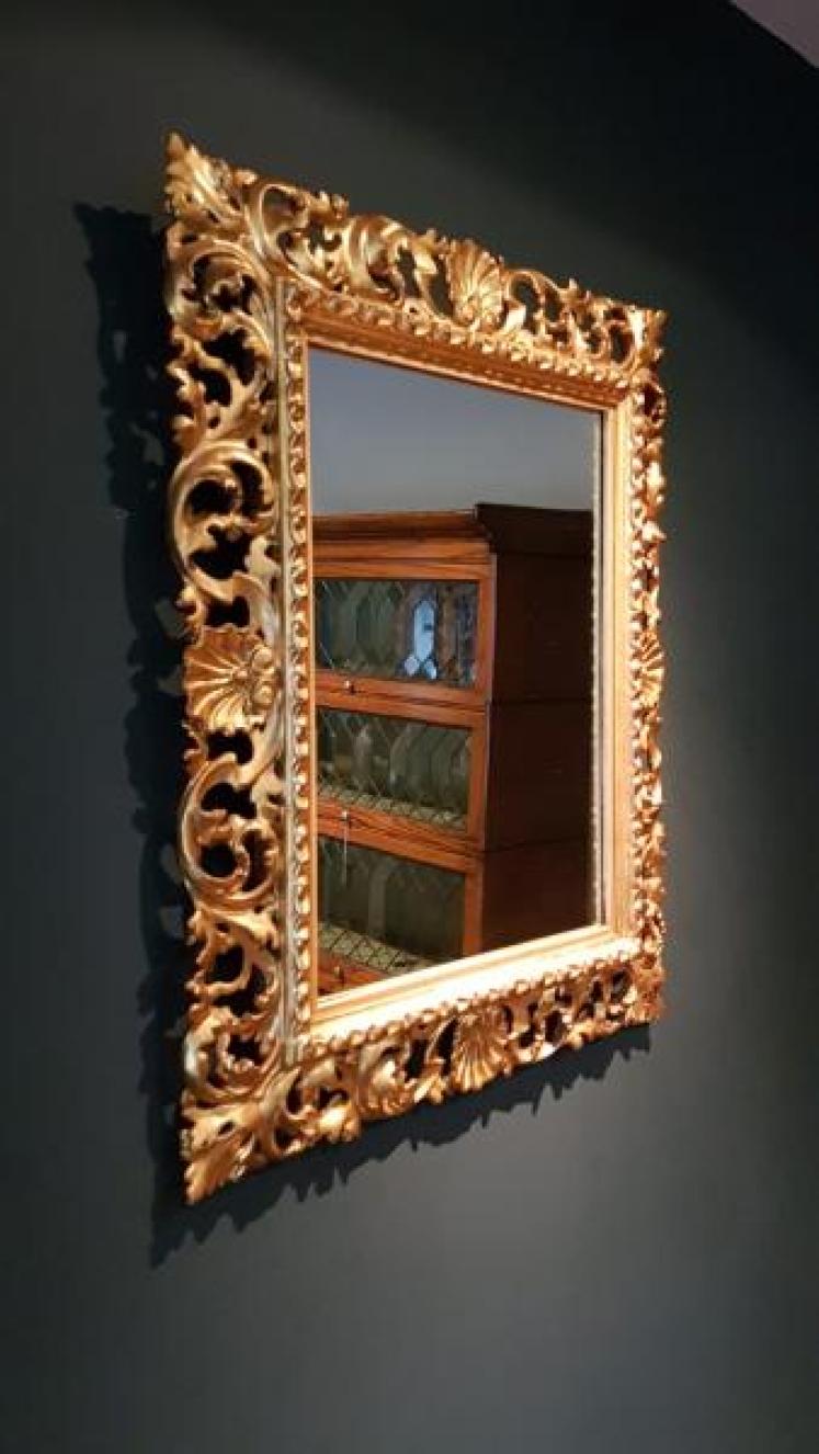Victorian Timber Gilt Mirror - Image 3