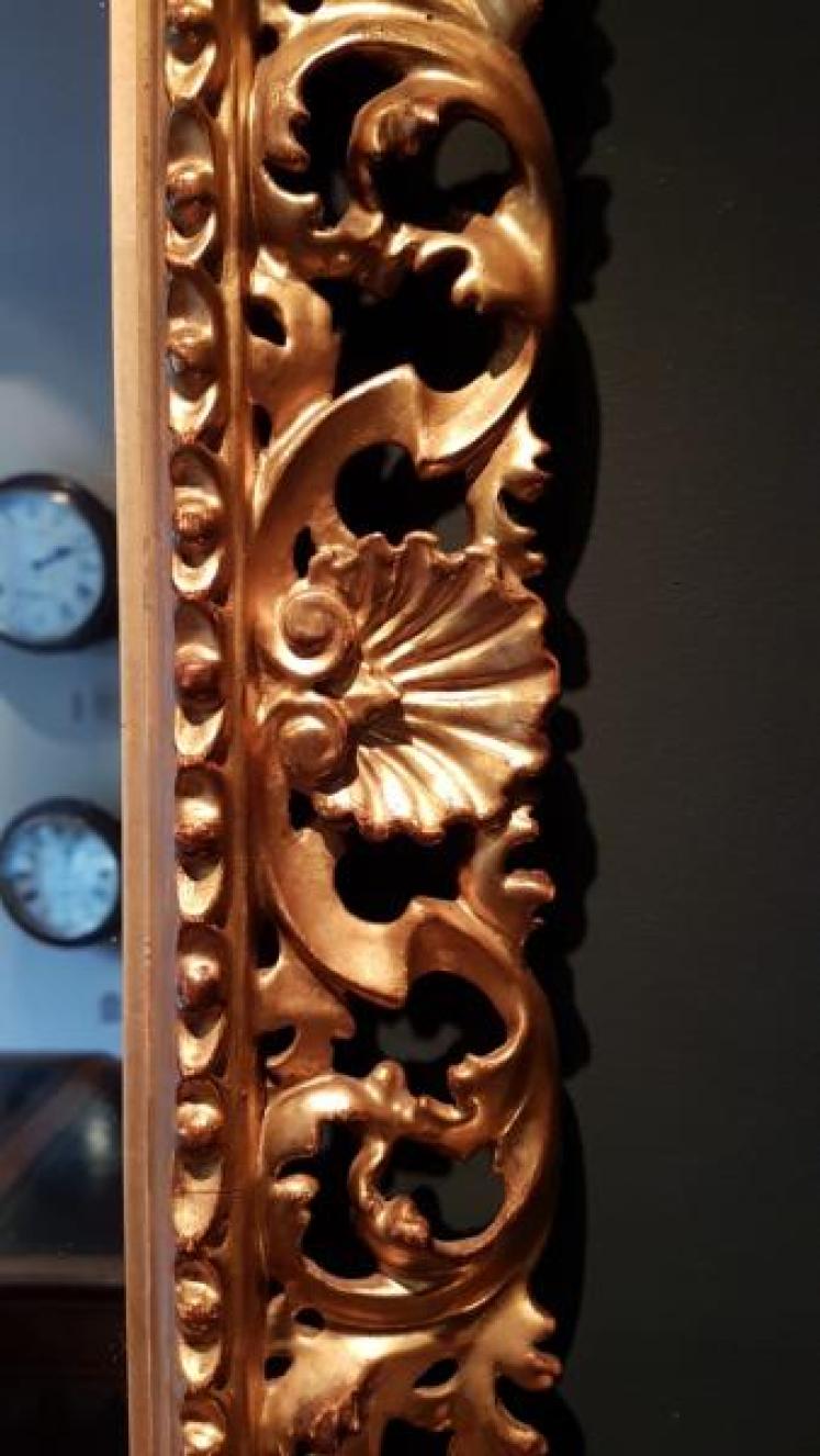 Victorian Timber Gilt Mirror - Image 5