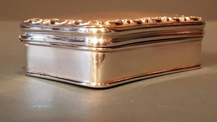 Edwardian Silver Ring Box - Image 3