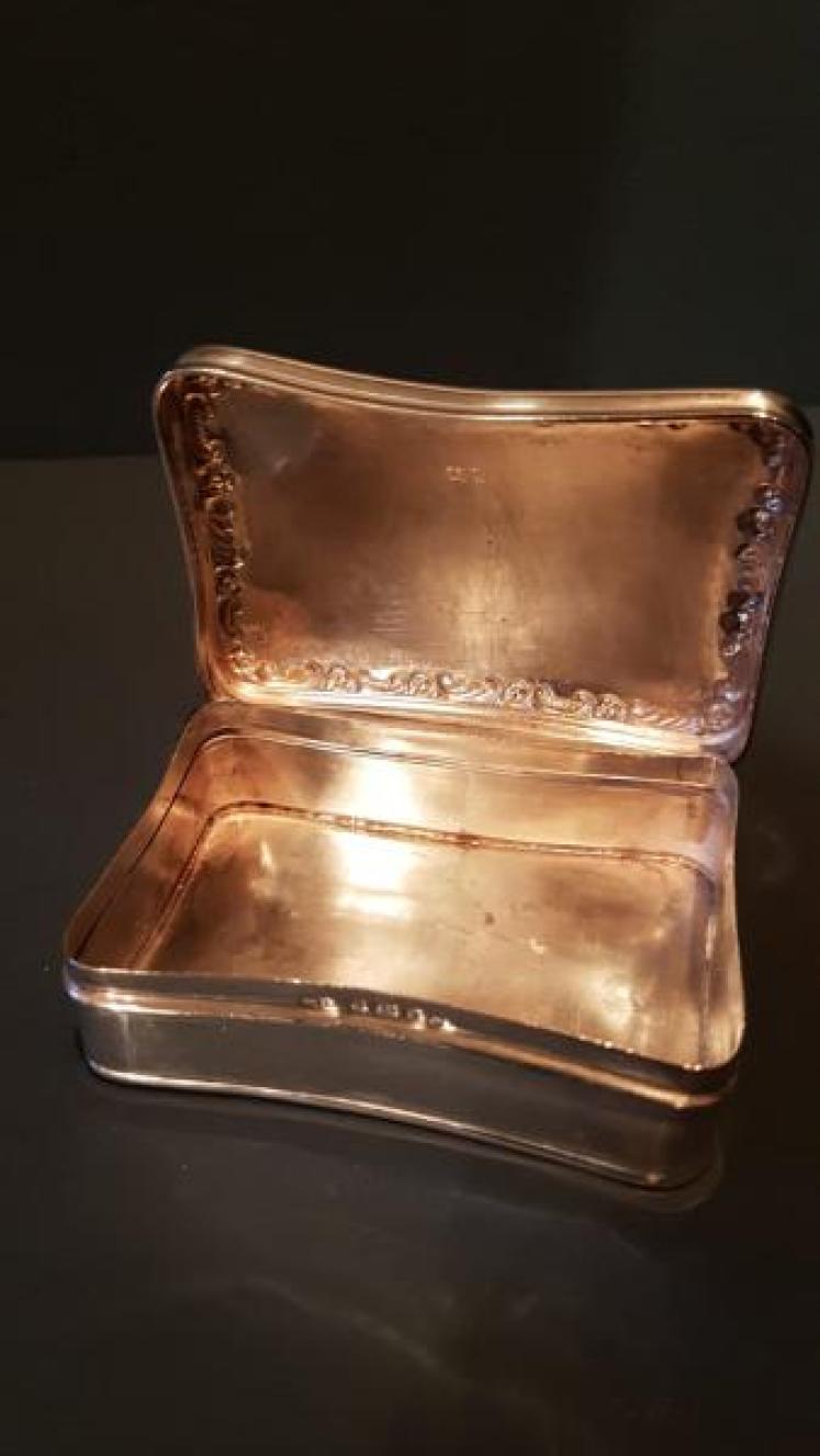 Edwardian Silver Ring Box - Image 5