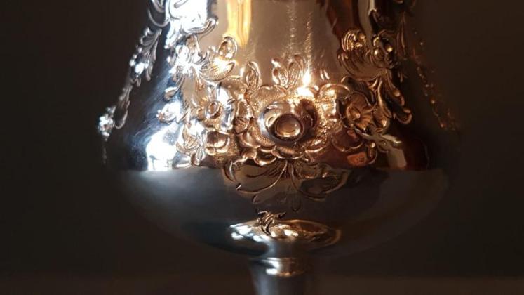 Fine Quality Early Victorian Silver Goblet - Image 7