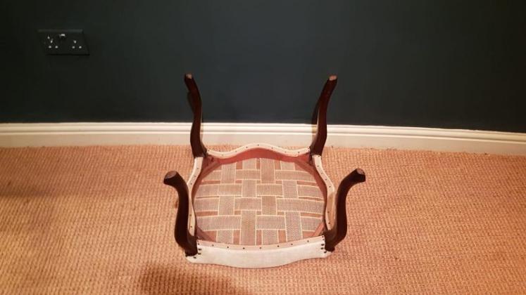 Victorian Rosewood Cabriole Leg Stool - Image 4