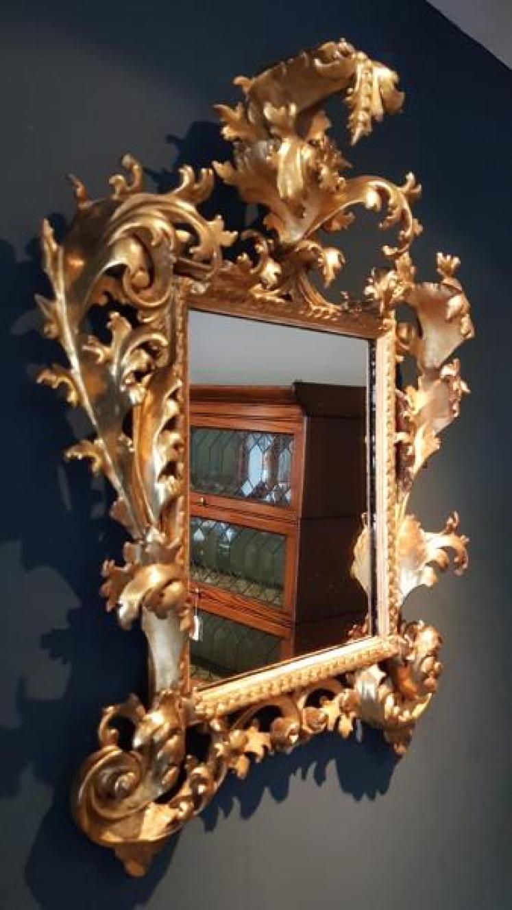 Victorian Florentine Mirror - Image 2