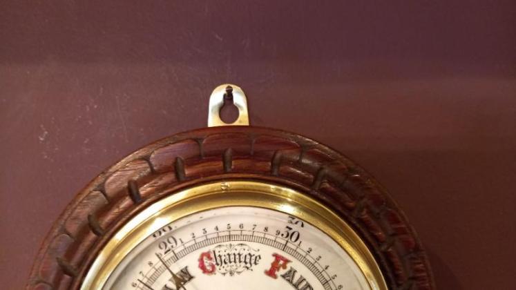 Victorian Porcelain Dial Minehead Barometer - Image 5