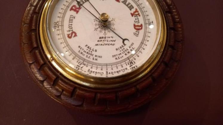 Victorian Porcelain Dial Minehead Barometer - Image 6