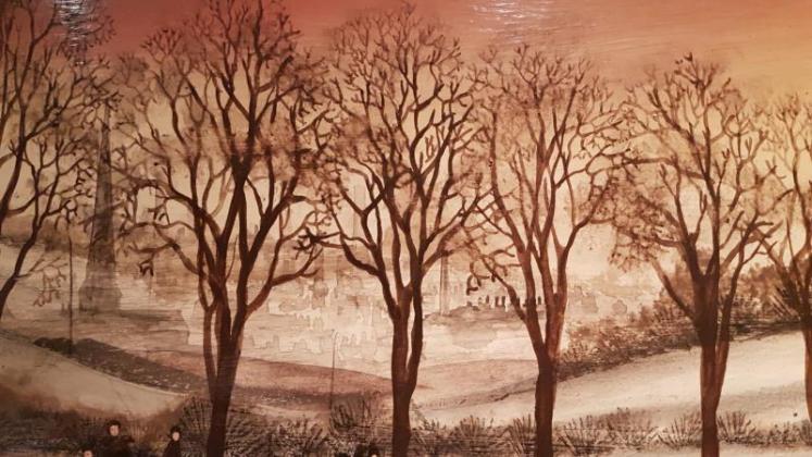 Brian Shields Oil on Board - Image 6