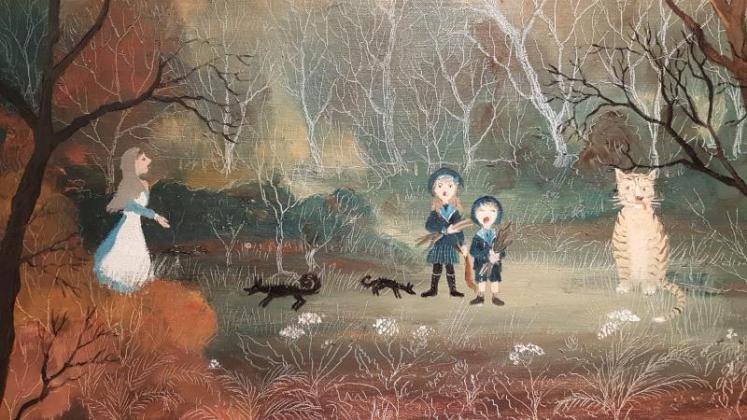 Helen Bradley Original 'Alice oh Alice'  - Image 2