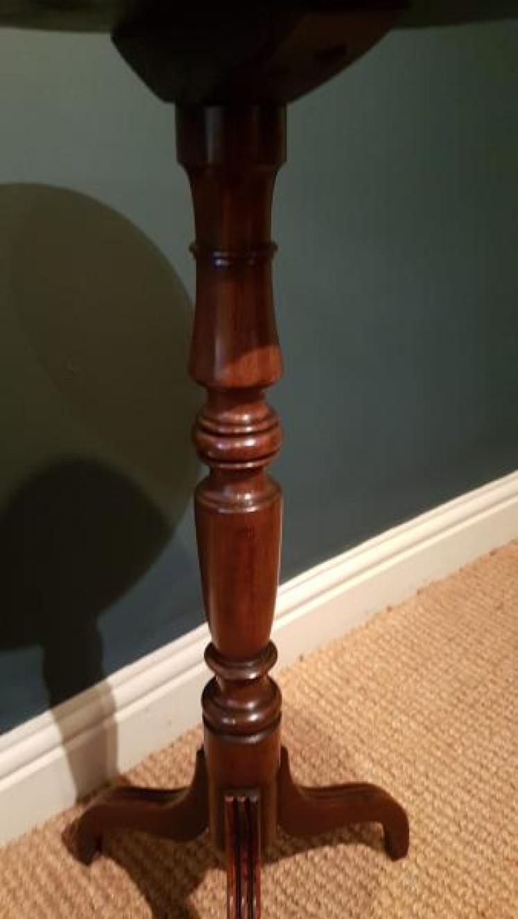 George III Period Mahogany Wine Table - Image 4