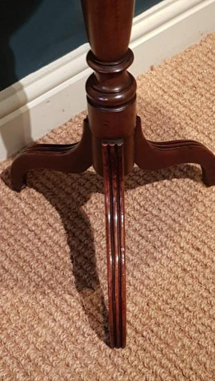 George III Period Mahogany Wine Table - Image 5