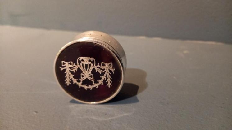 George V period Silver & Tortoiseshell Trinket Box - Image 6