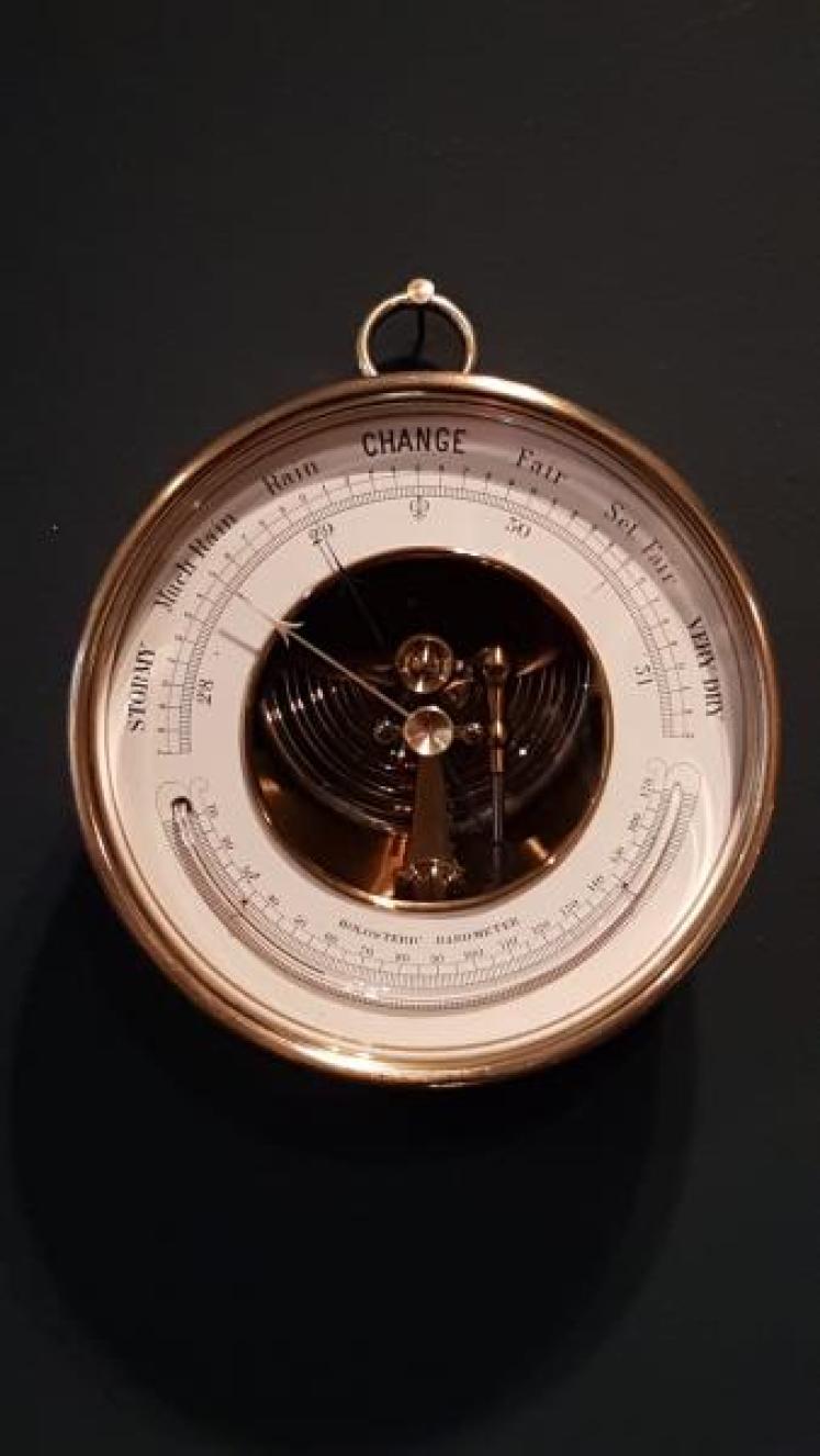 Victorian Skeletonised Marine Barometer - Image 1