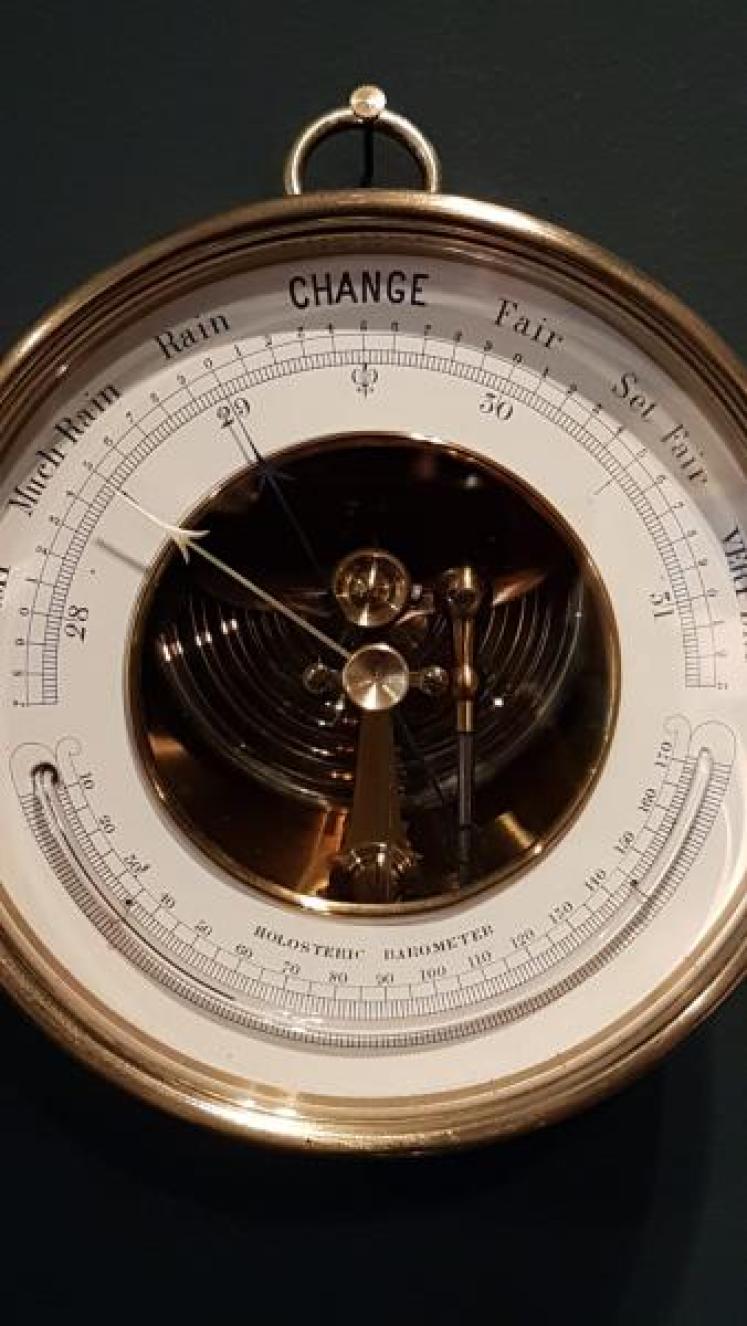 Victorian Skeletonised Marine Barometer - Image 2