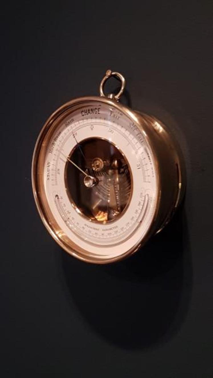 Victorian Skeletonised Marine Barometer - Image 4