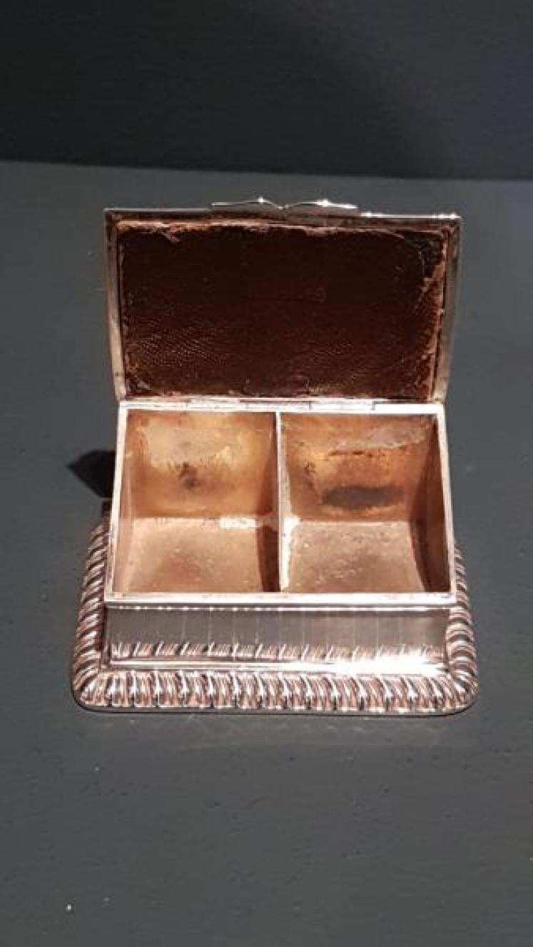 Silver Stamp Box - Image 2