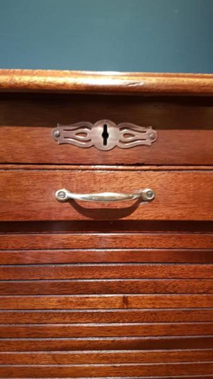 Victorian Mahogany Estate File Cabinet  - Image 5