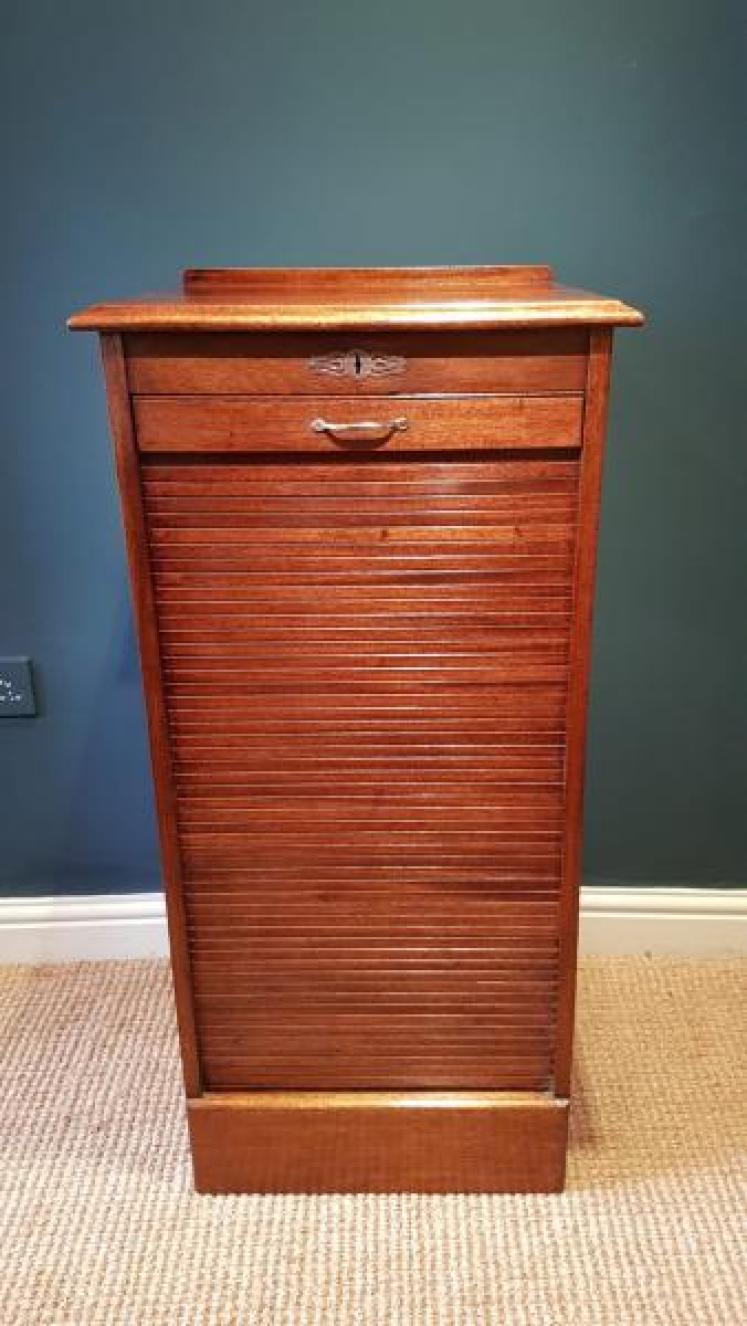 Victorian Mahogany Estate File Cabinet  - Image 7
