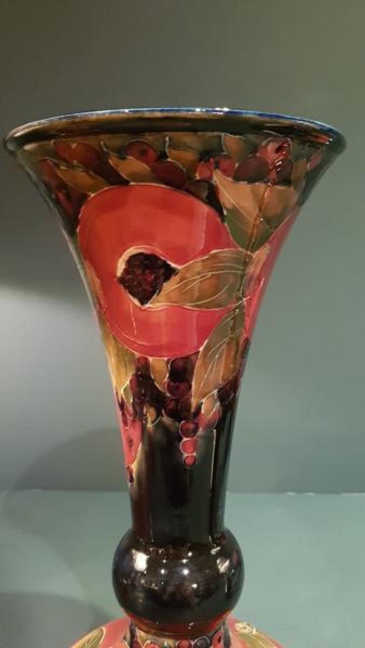 Impressive Large Pair of Moorcroft Pomegranate Vases - Image 3