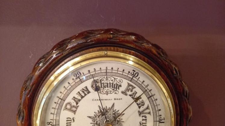 Antique Casatelli of London Ship's Barometer - Image 4