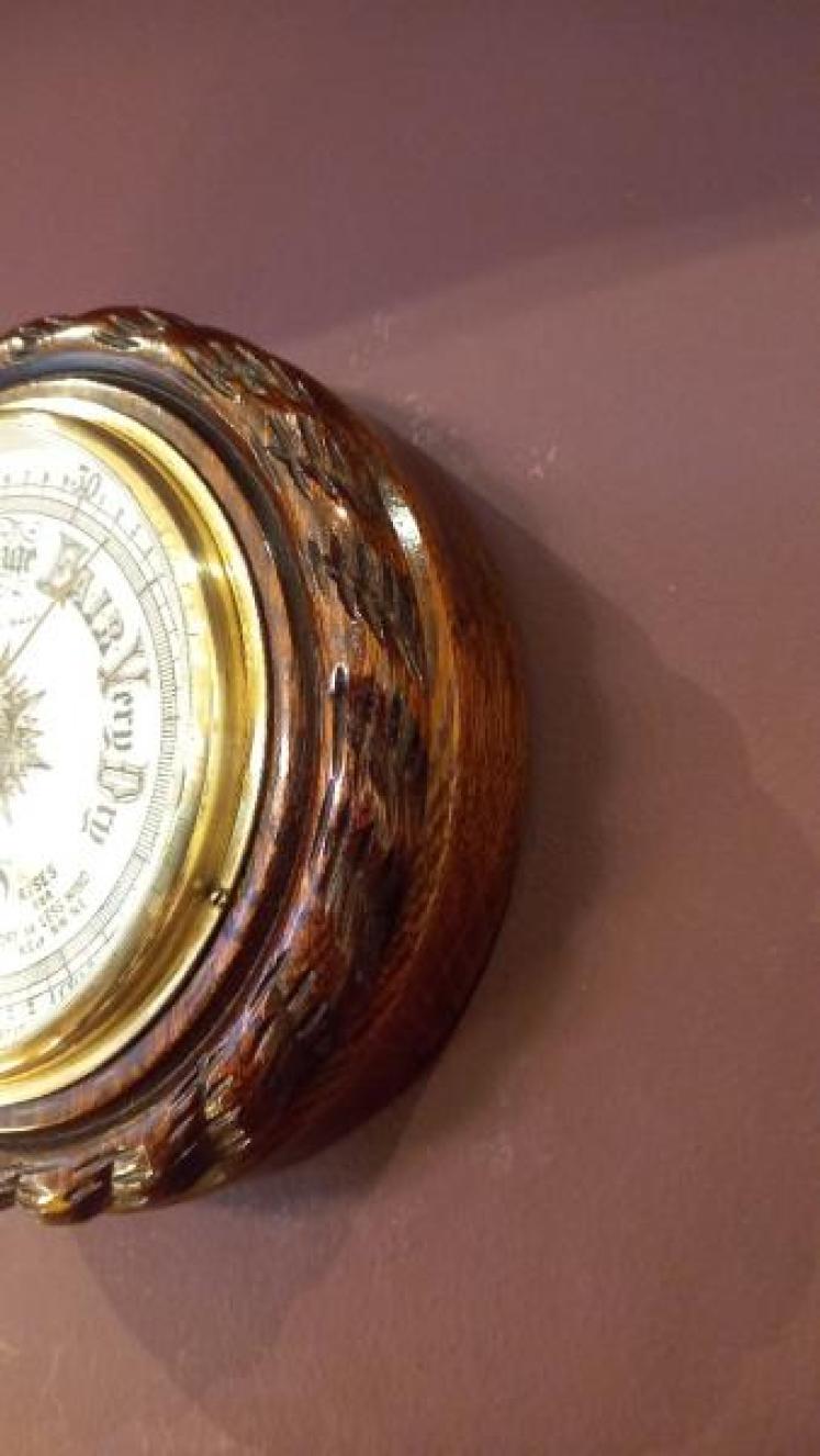 Antique Casatelli of London Ship's Barometer - Image 6