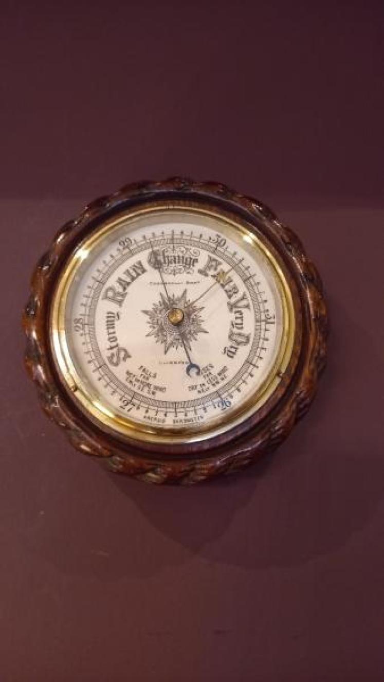 Antique Casatelli of London Ship's Barometer - Image 7