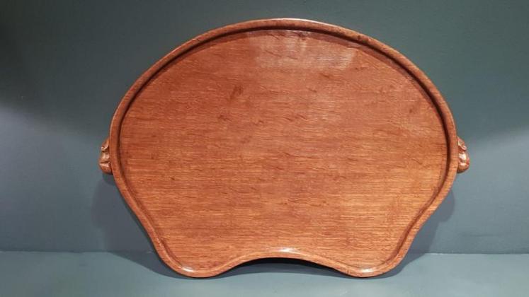 Thompson of Kilburn Mouseman Tray - Image 1