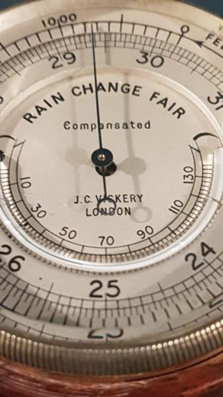Victorian Pocket Barometer and Stand - Image 6