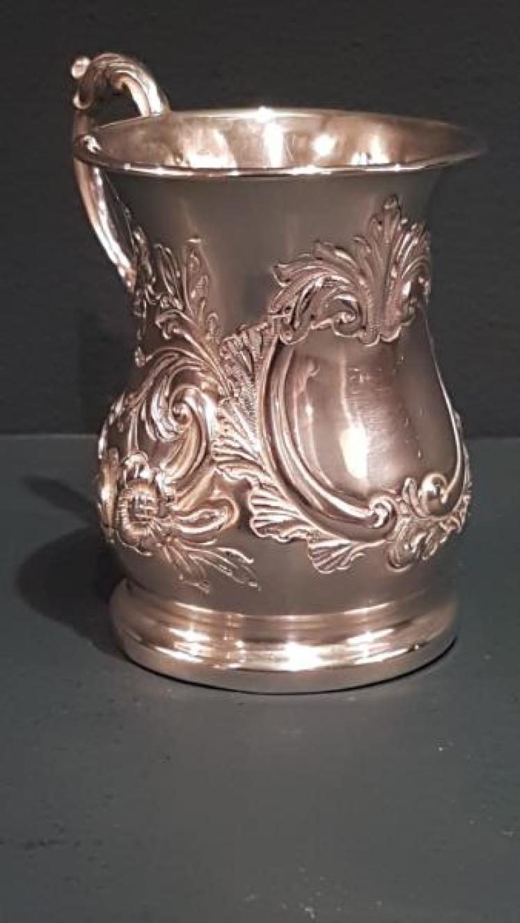 Victorian Silver Christening Mug - Image 6
