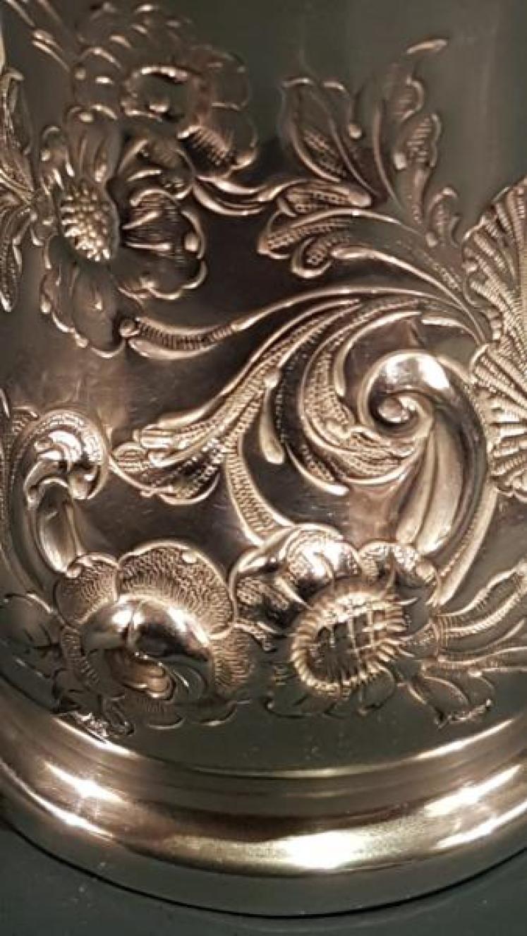 Victorian Silver Christening Mug - Image 7