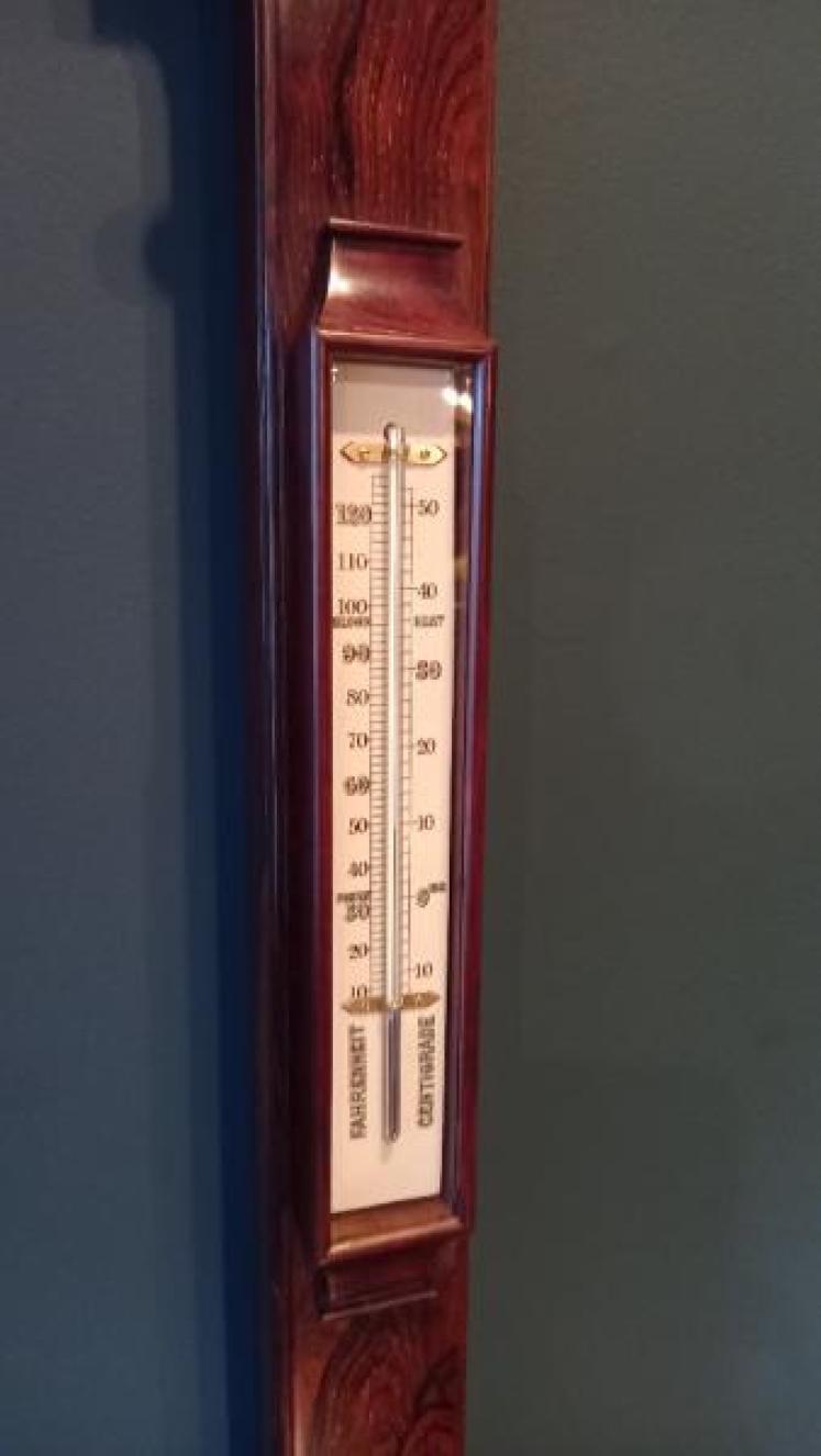 Early Victorian Rosewood Newcastle Stick Barometer - Image 4