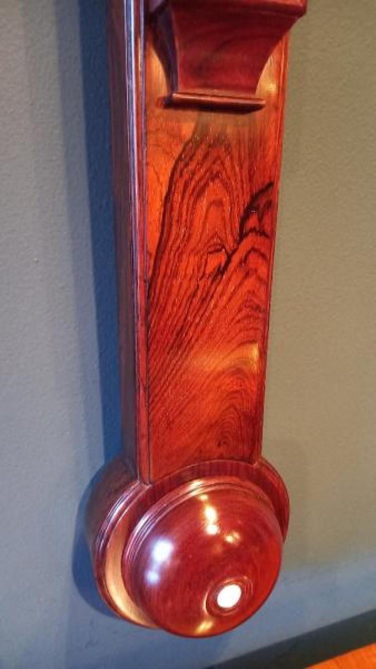 Early Victorian Rosewood Newcastle Stick Barometer - Image 5