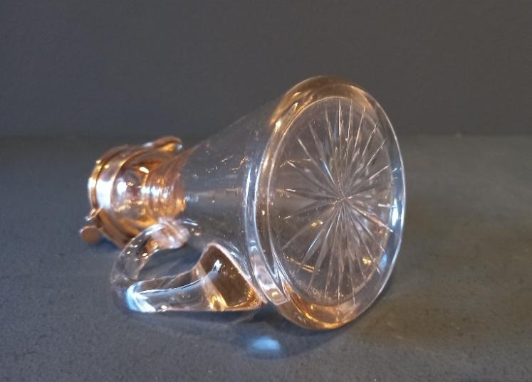 Antique Silver Whisky Noggin Decanter - Image 4