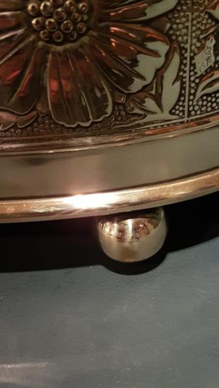 Victorian Brass Planter - Image 3
