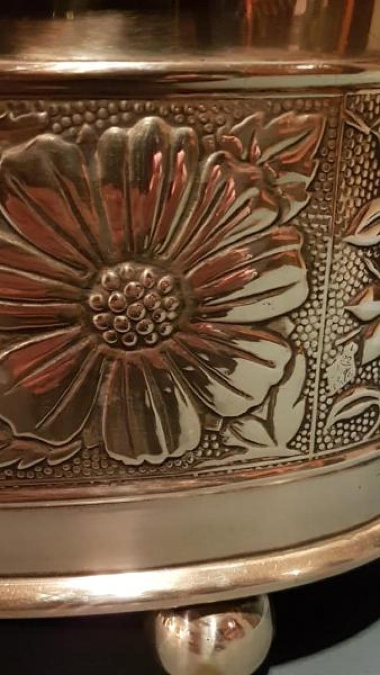 Victorian Brass Planter - Image 4