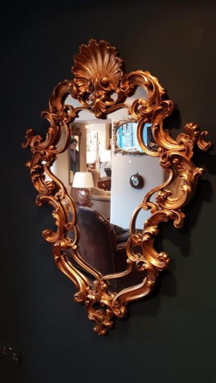 Superb Timber Gilt Mirror - Image 2