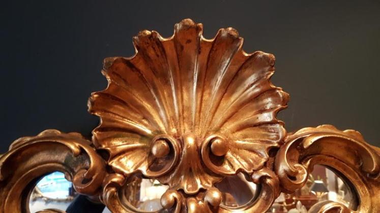 Superb Timber Gilt Mirror - Image 4