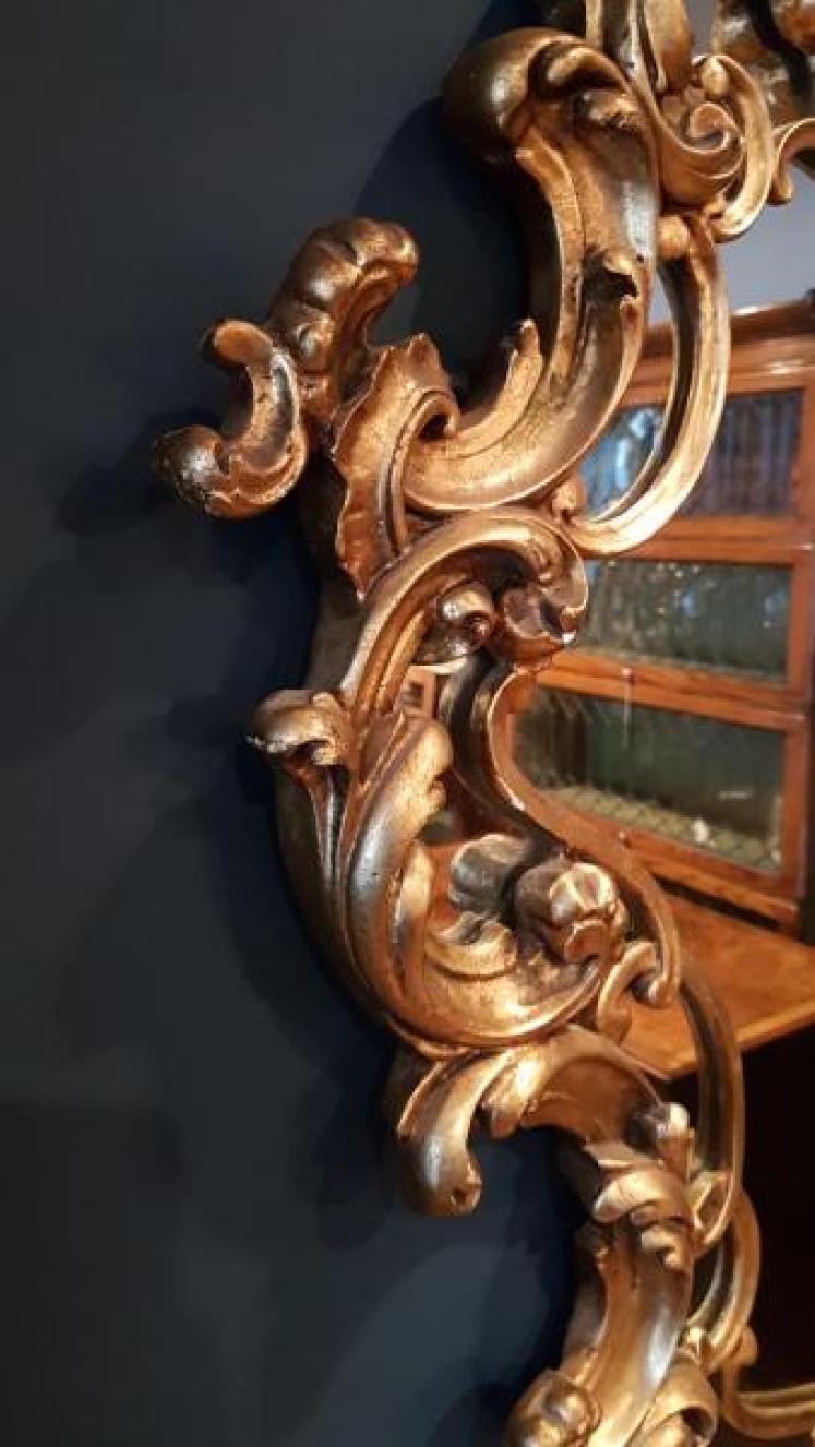 Superb Timber Gilt Mirror - Image 5