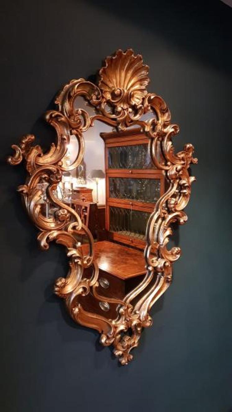 Superb Timber Gilt Mirror - Image 6