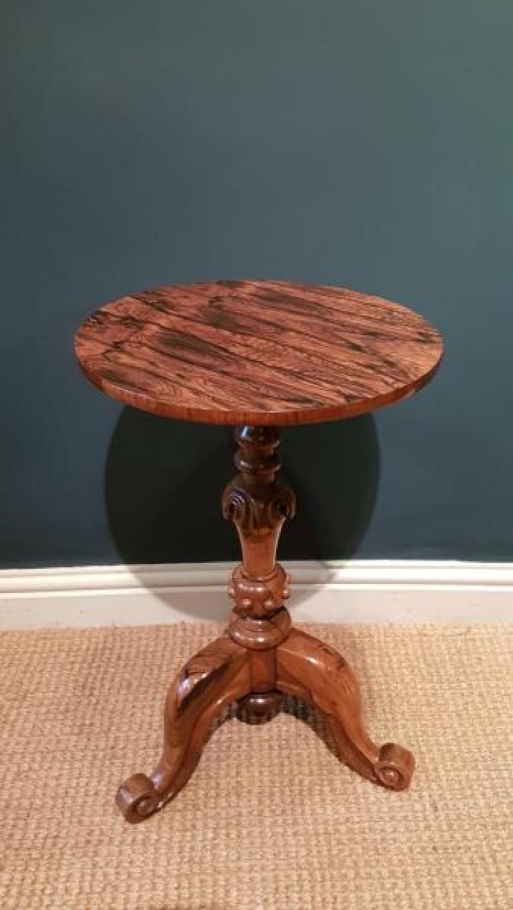 Fine Quality William IV Rosewood Wine Table - Image 1