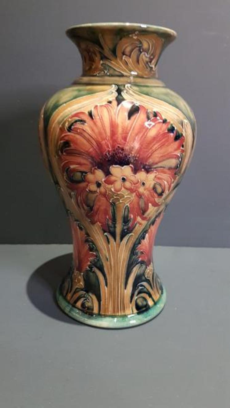 Moorcroft Cornflower Vase - Image 1