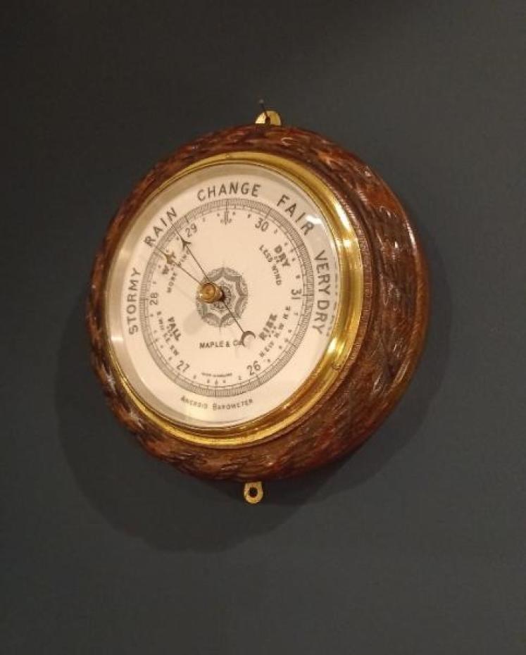 Victorian Maple & Co Ship's Barometer - Image 5