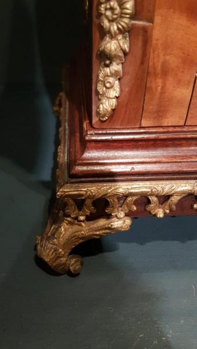 Fine Quality George III Double Fusse Bracket Clock - Image 6