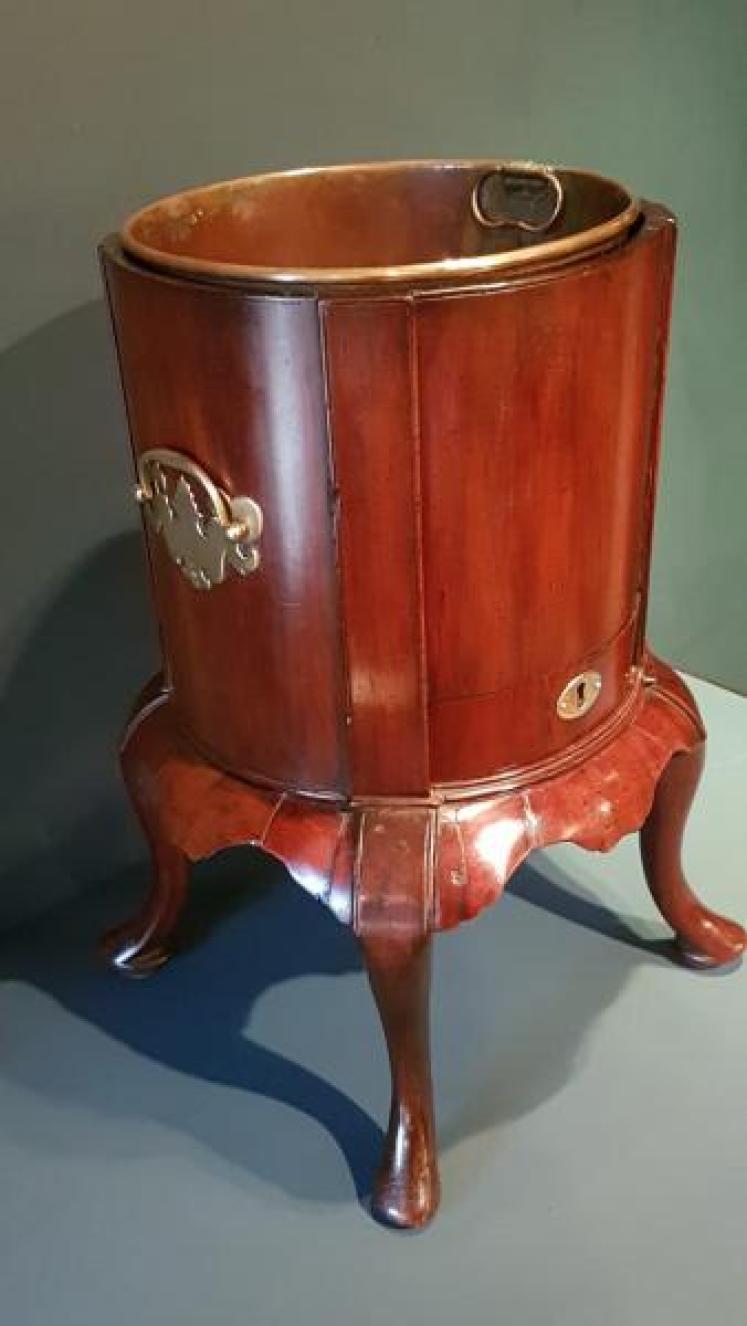 George III Mahogany Wine Cooler - Image 5
