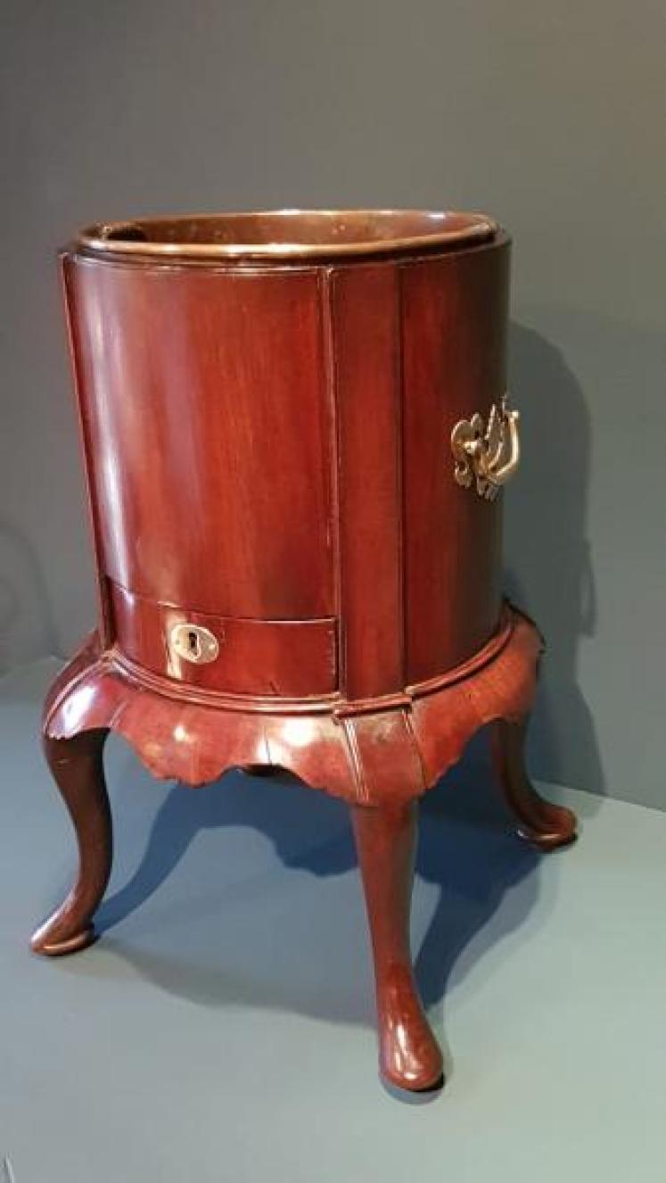 George III Mahogany Wine Cooler - Image 7