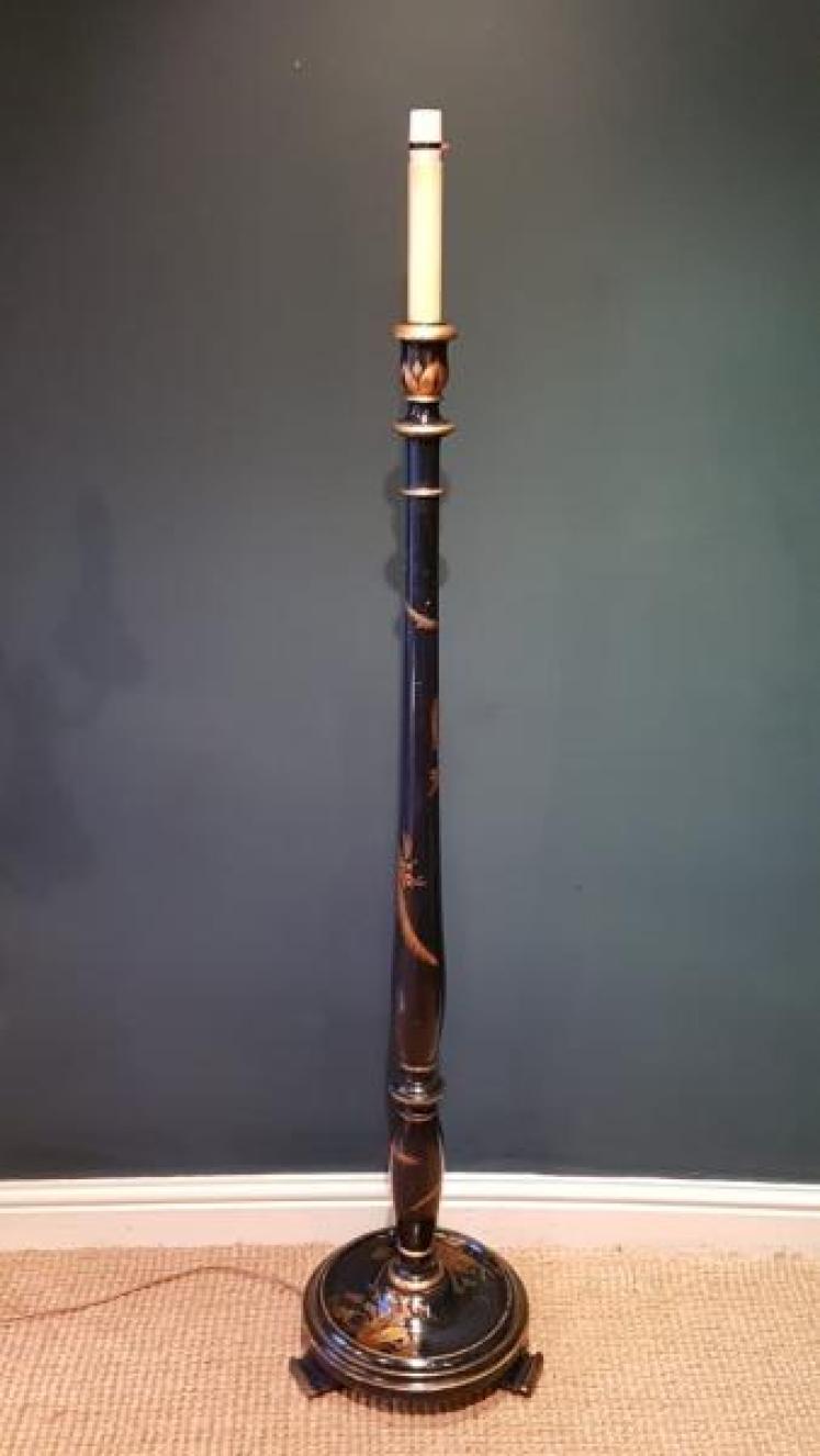 Chinoiserie Lamp Standard - Image 1