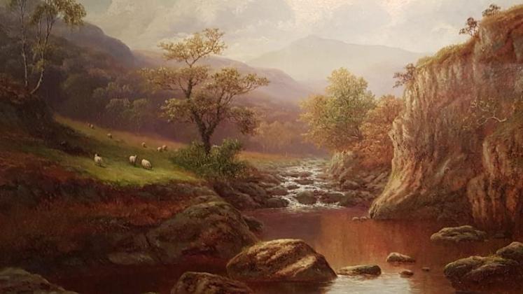 Fine Victorian Oil on Canvas by William Mellor - Image 6